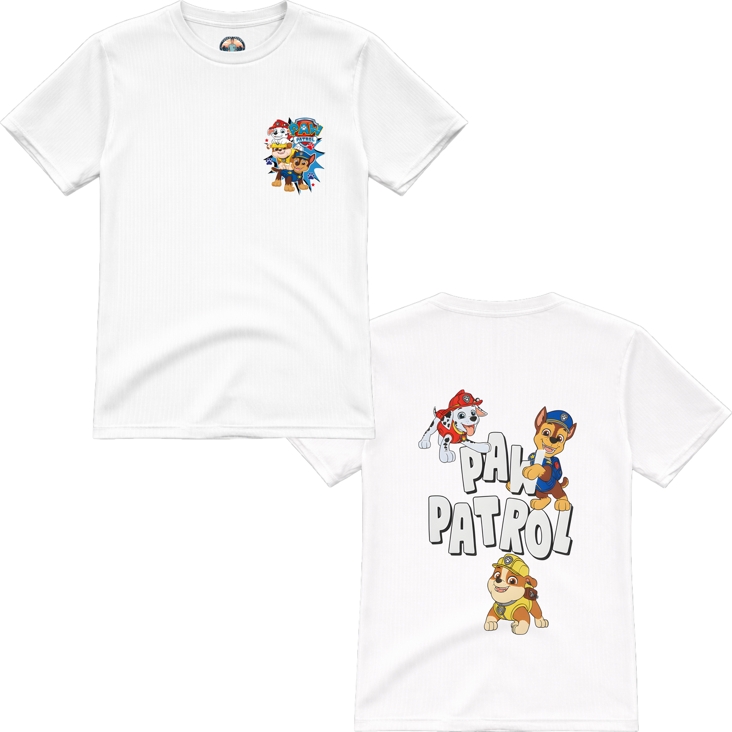 Paw Petrol Front Back Premium T-Shirt