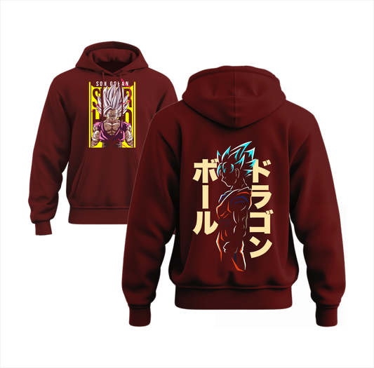 Dragon Ball Front & Back Hoodie for Boys