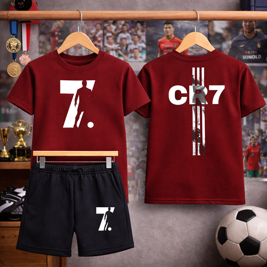 RONALDO CR7-2 Boys Shorts Set