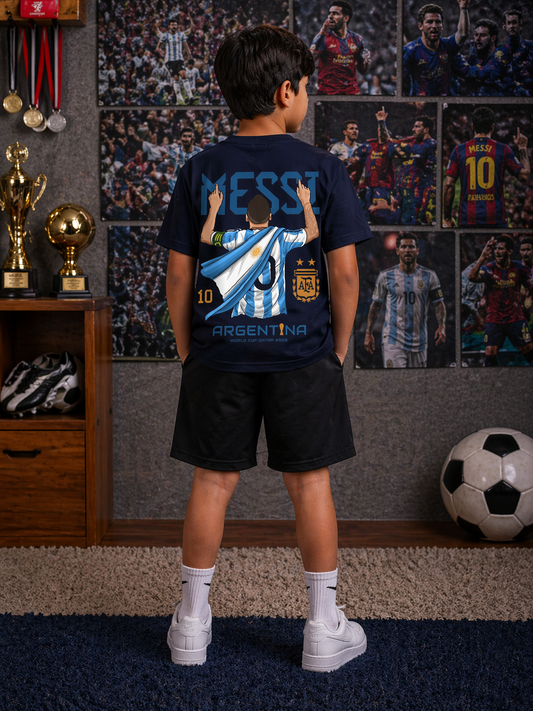 Messi Logo Shorts Set