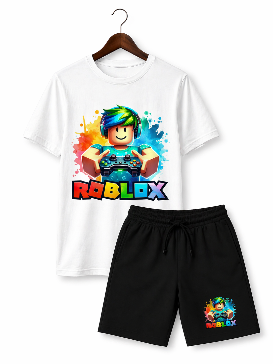 Roblox Colors Shorts Set