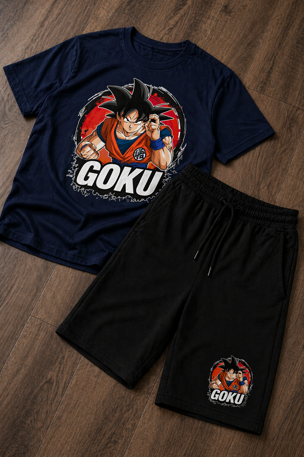 Goku Boys Shorts Set