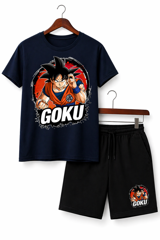 Goku Boys Shorts Set