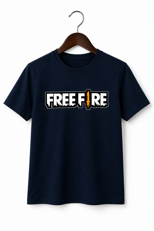 Free Fire Logo Premium T-Shirt