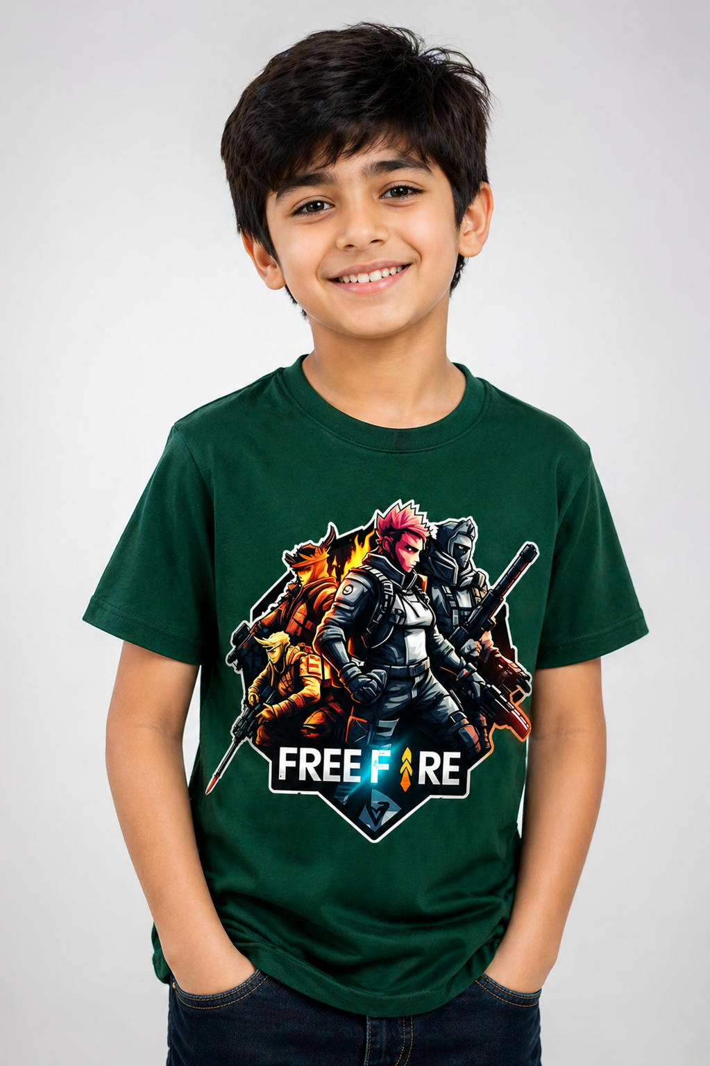 Free Fire Character Premium T-Shirt