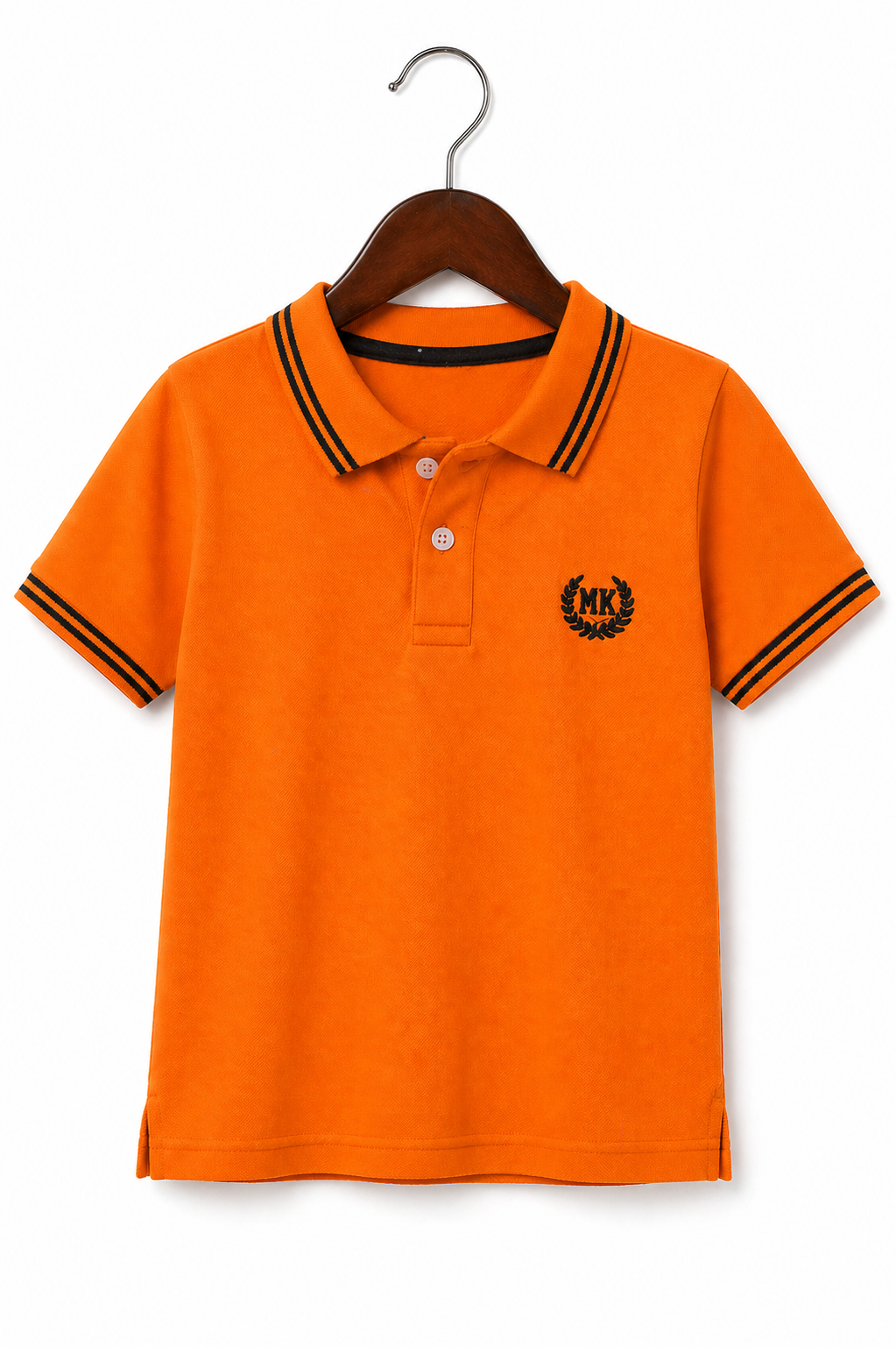 Boys Orange Premium POLO Shirt