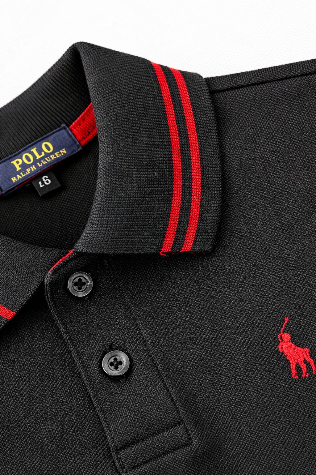 Boys Black Premium POLO Shirt