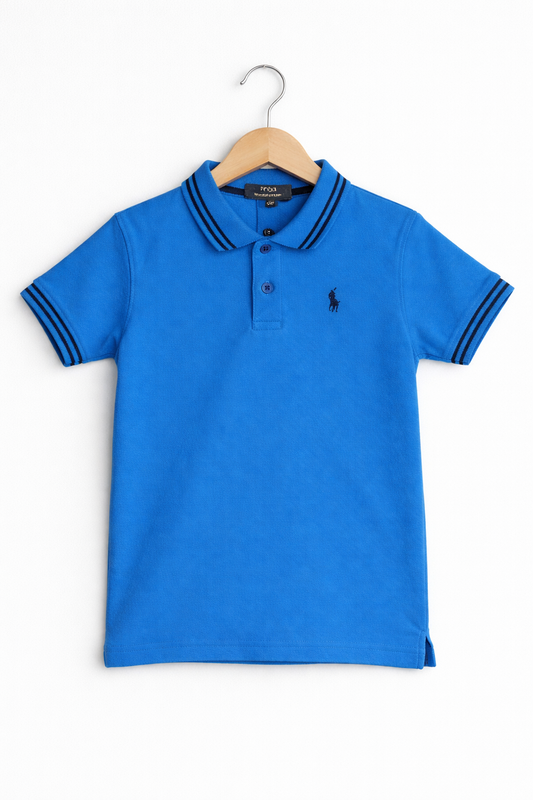 Boys Blue Premium POLO Shirt
