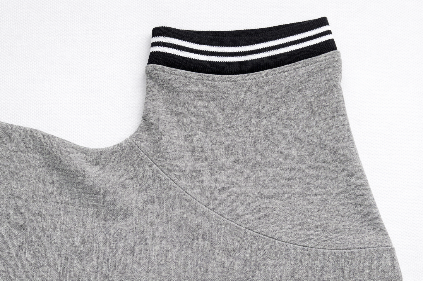 Boys Grey Black Strip Premium POLO Shirt