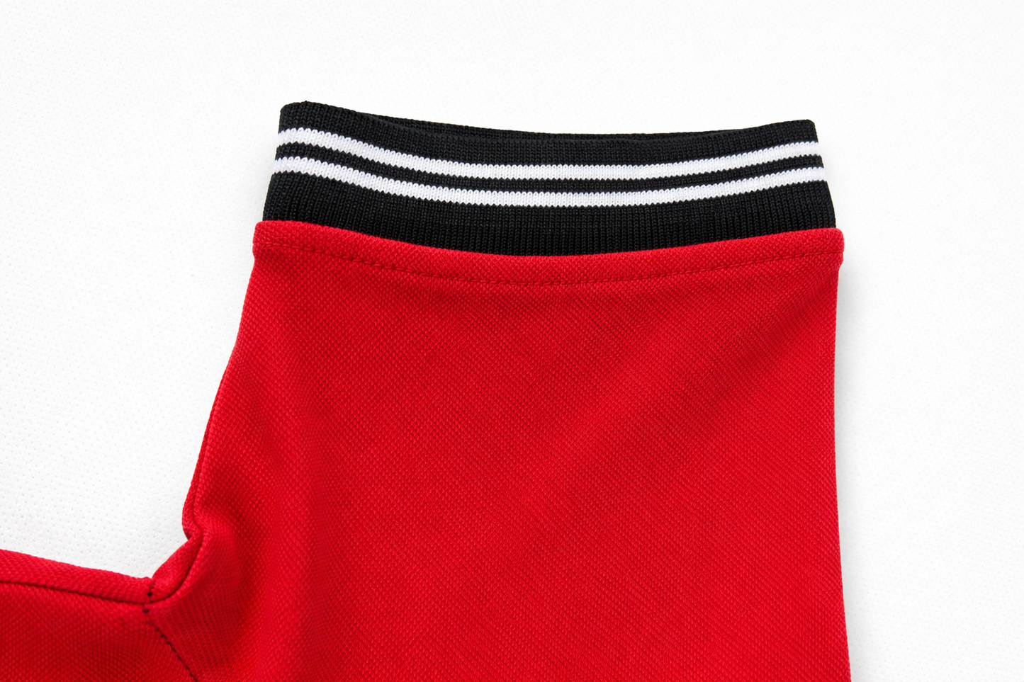 Boys Red Black Strip Premium POLO Shirt